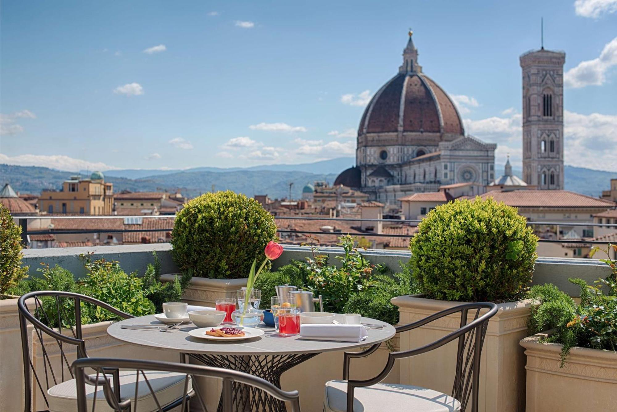 Tivoli Palazzo Gaddi Firenze Hotel Экстерьер фото View from the hotel's rooftop