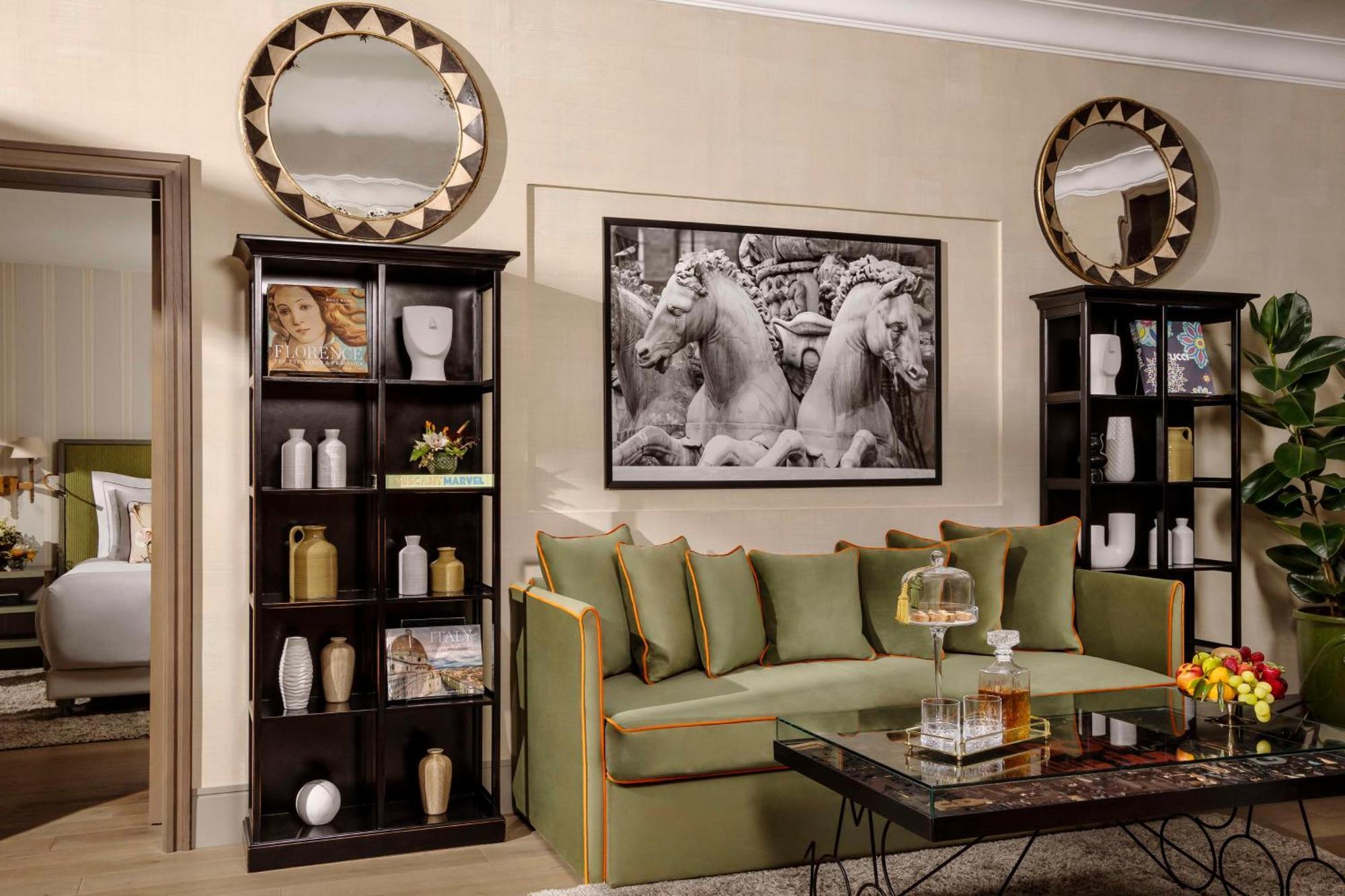 Tivoli Palazzo Gaddi Firenze Hotel Экстерьер фото A living room at The Carlyle