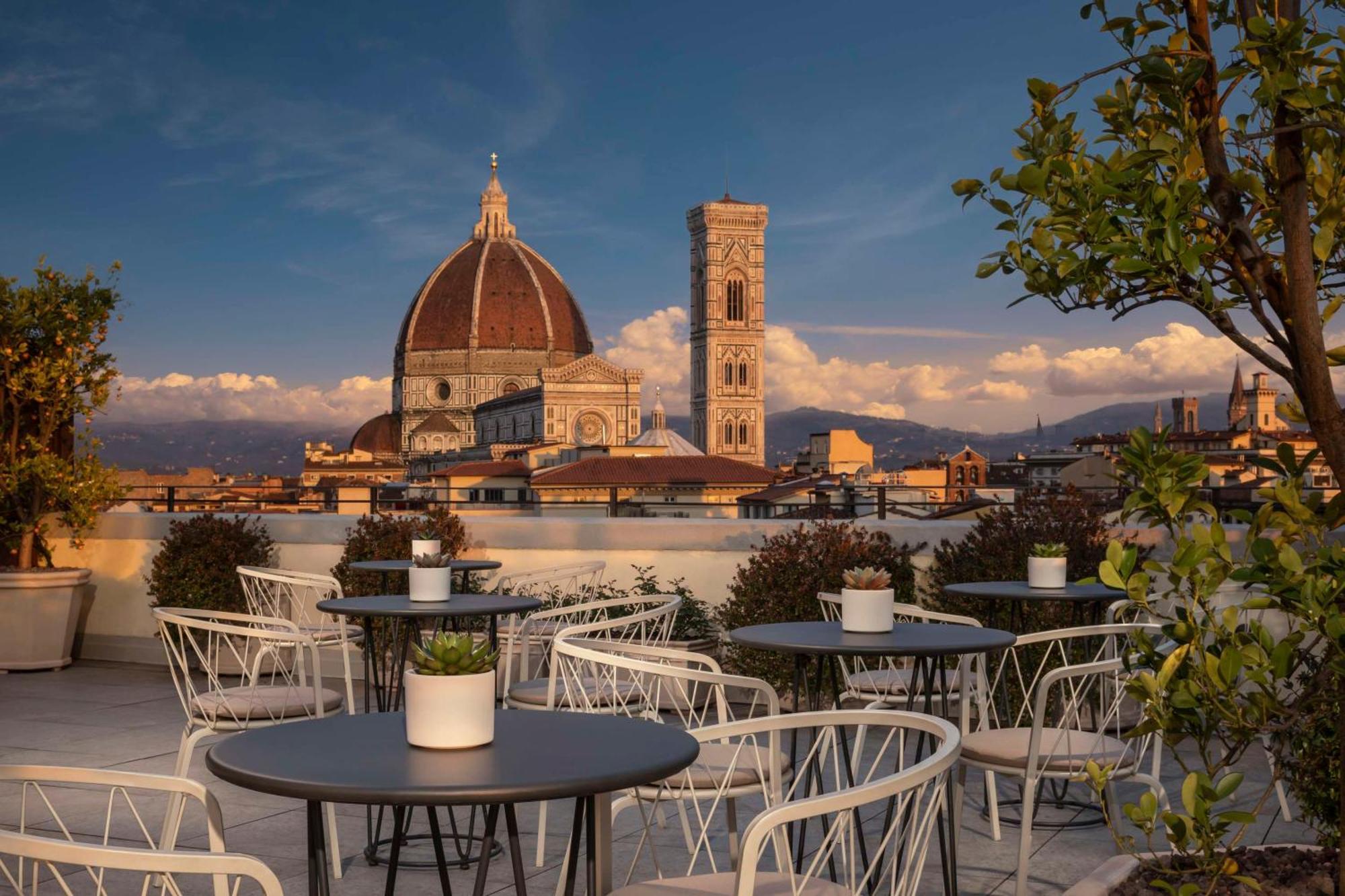 Tivoli Palazzo Gaddi Firenze Hotel Экстерьер фото View from the hotel's rooftop
