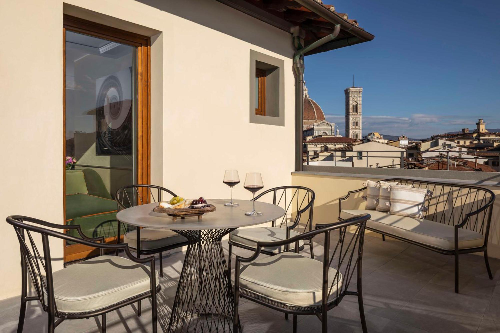Tivoli Palazzo Gaddi Firenze Hotel Экстерьер фото Rooftop terrace